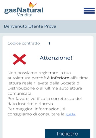 Autolettura Gas screenshot 4