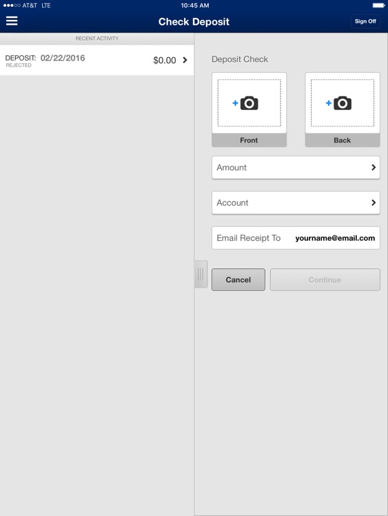 The First Bank of Okarche Mobile for iPad screenshot-4