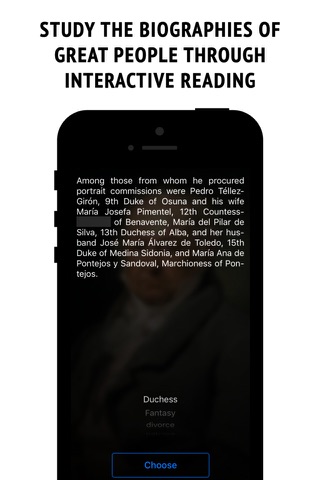 Goya - interactive biography screenshot 2