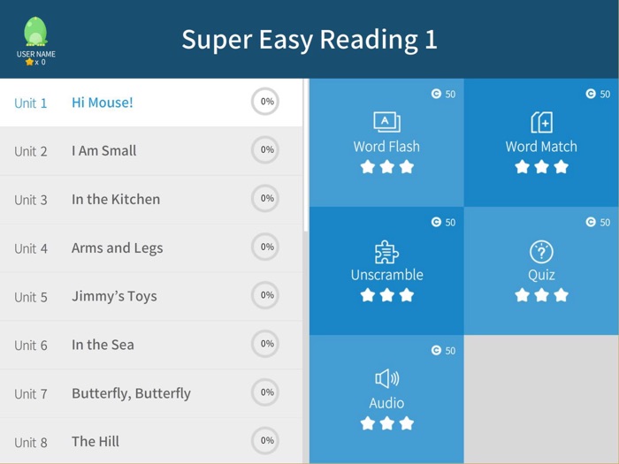 Super Easy Reading 1