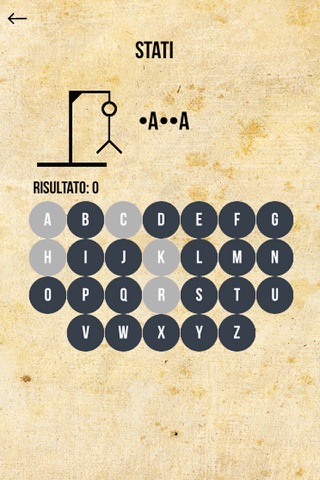 L'impiccato Gioco - Hangman ( Italian ) screenshot 2