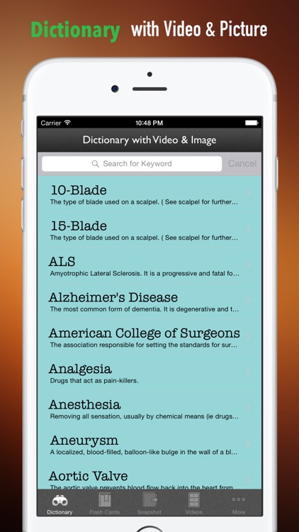 Internal Medicine Terminology and Flashcard: Study Guide and Courses screenshot-3