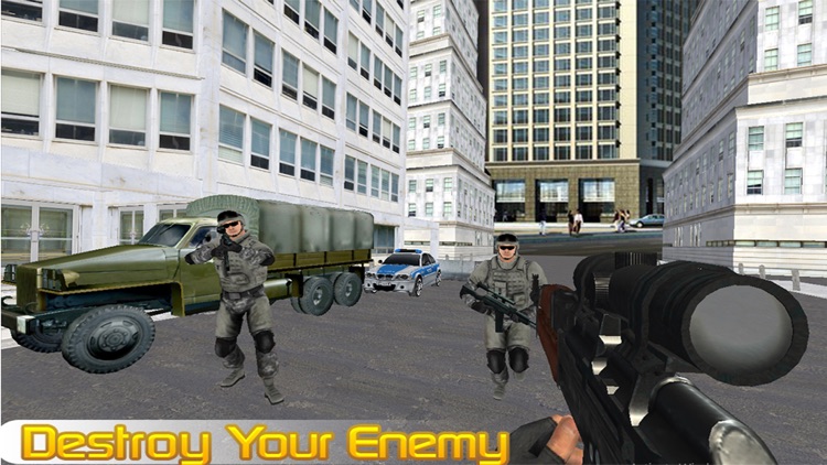 American City Swat Sniper: Team Elite Rescue Hostage Mission Pro screenshot-4