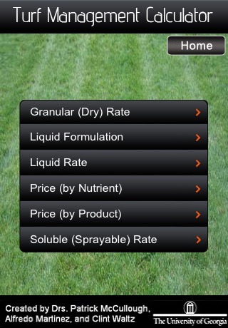 Turfgrass Management Calculator screenshot 2
