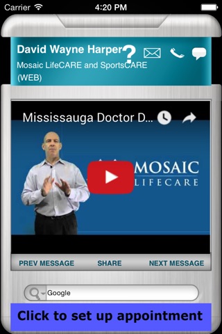 Mosaic LifeCARE screenshot 2
