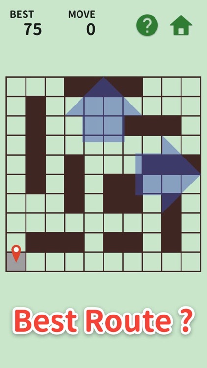 Route 10×10 - online puzzle game of brain training