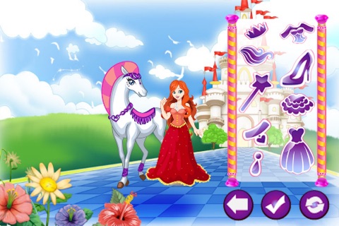 Magic Princess Makeover: girls salon games screenshot 2
