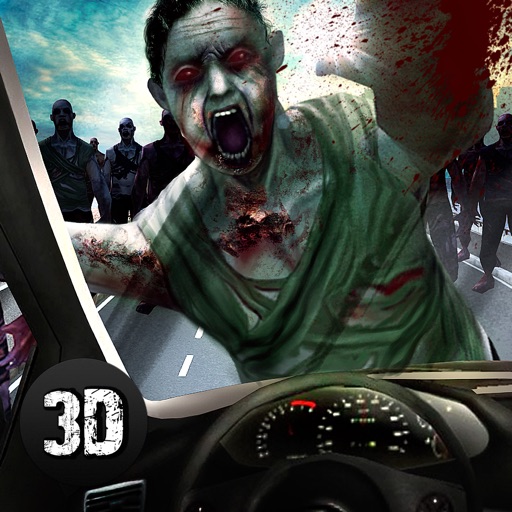 Zombie Death Car Racing 3D Full Icon