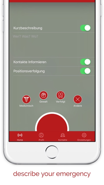 enCourage - the emergency app