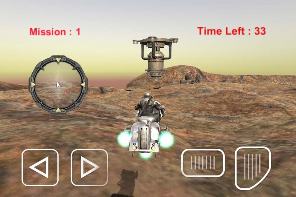 Hovercraft 3D Adventure - Adrenaline Hover Bike Dirt Driving Simulator screenshot 2