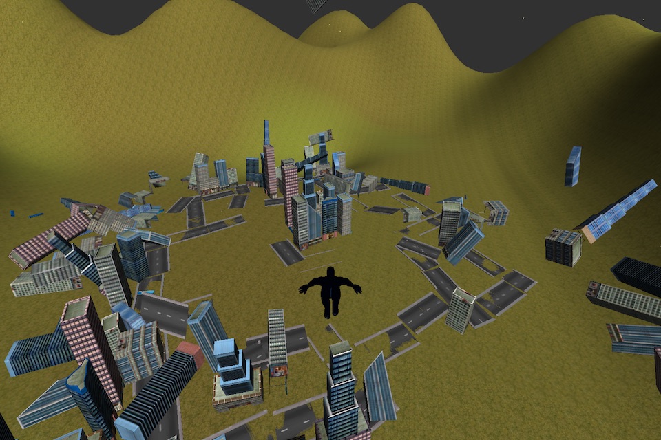 Super Flying Man Simulator screenshot 4
