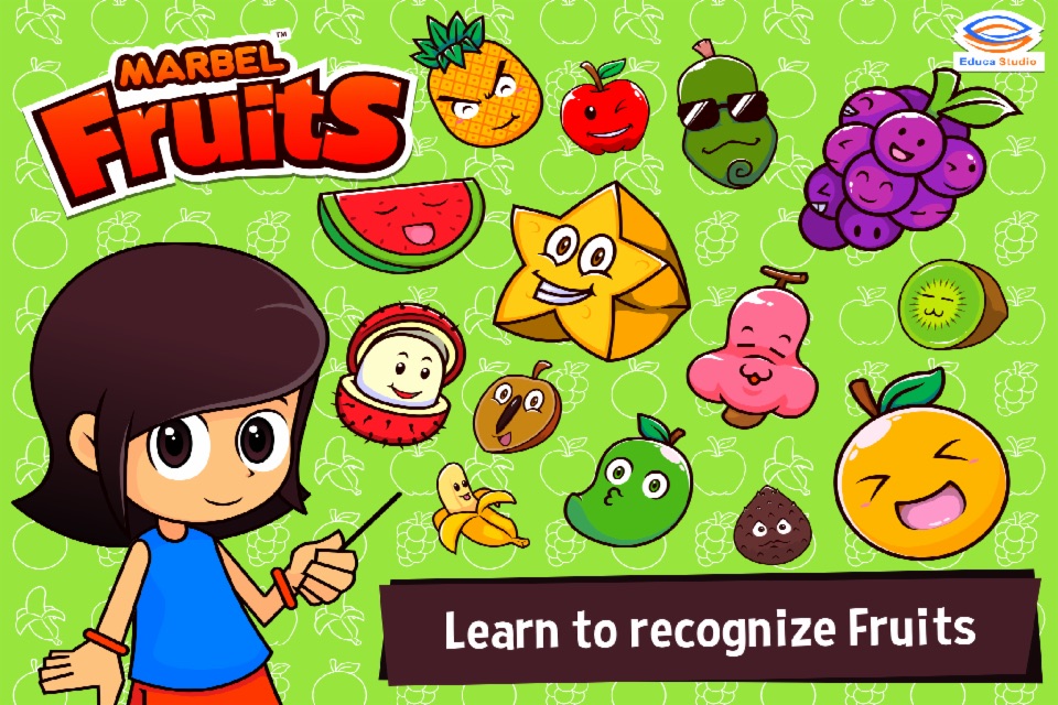 Marbel Fruits - PreSchool Learning Apps screenshot 2