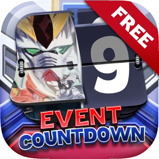 Event Countdown Manga & Anime Wallpaper  - “ Mobile Suit Gundam Edition ” Free icon