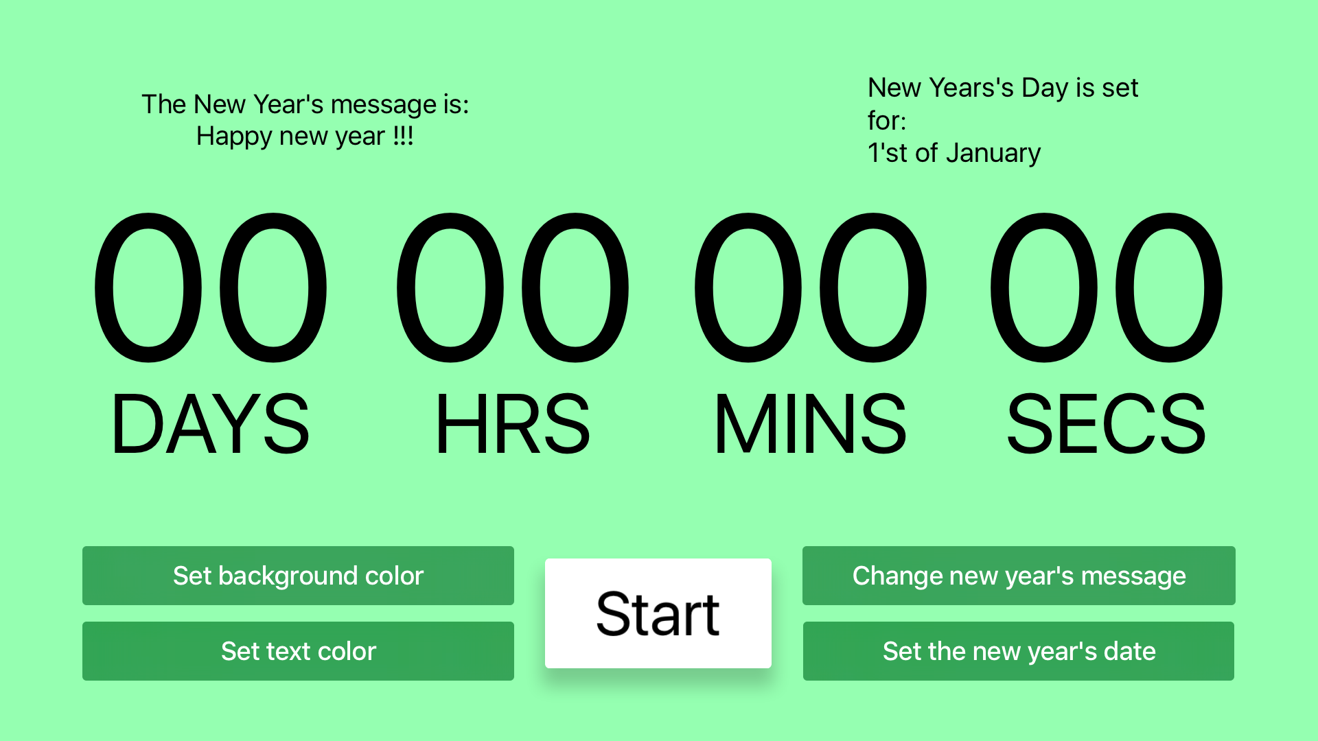 NewYear Countdown Apps 148Apps