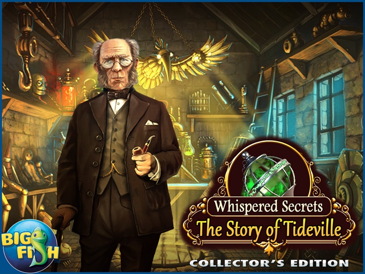 Whispered Secrets: The Story of Tideville HD - A Mystery Hidden Object Game screenshot-4