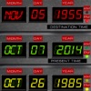 Time Circuits Dashboard Clock