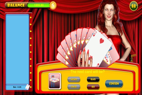 Play Lucky Las Vegas Casino Hi-Lo screenshot 2