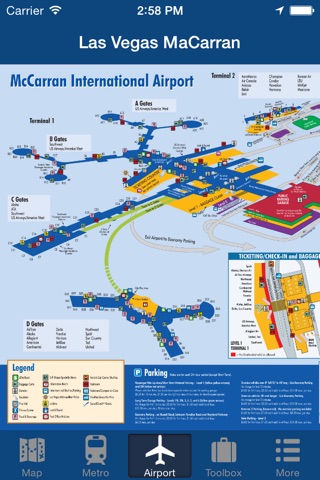 Las Vegas Offline Map - City Metro Airport screenshot 4