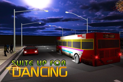 Party Bus Simulator 3D 2015 - Real bus parking and traffic city simulation game screenshot 3