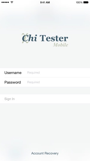 Chi Tester Mobile