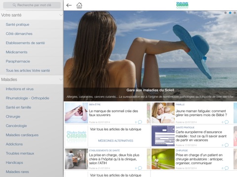 Osasuna Mag HD : L'info santé au cœur de l'actualité sur iPad screenshot 3