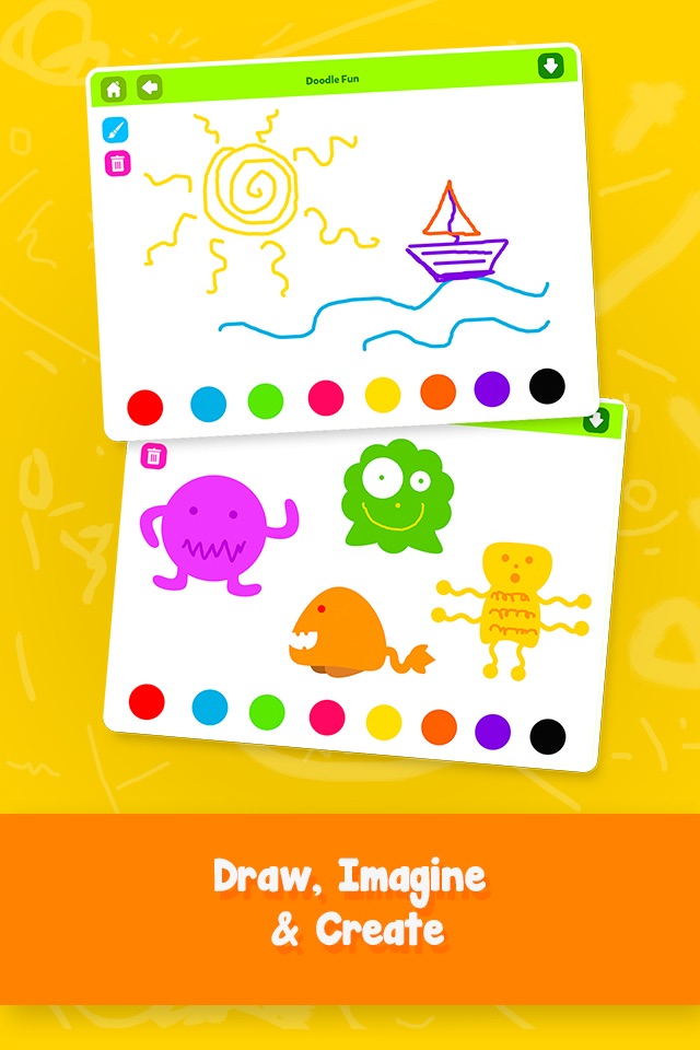 Doodle Fun ! Draw Play Color for Kids Boys & Girls screenshot 3