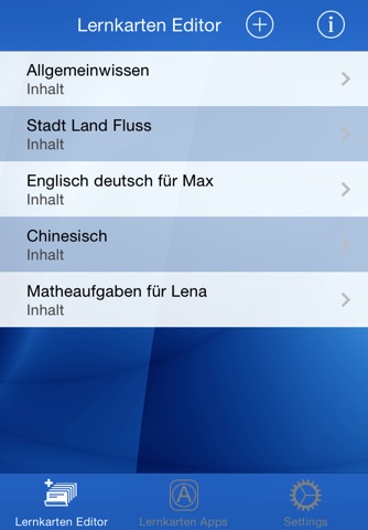 Lernkarten Editor - Für die Lernkarten Apps screenshot 2