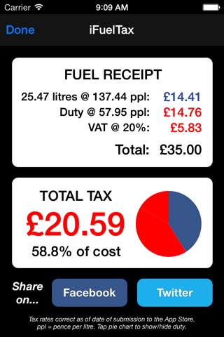 iFuelTax screenshot 2