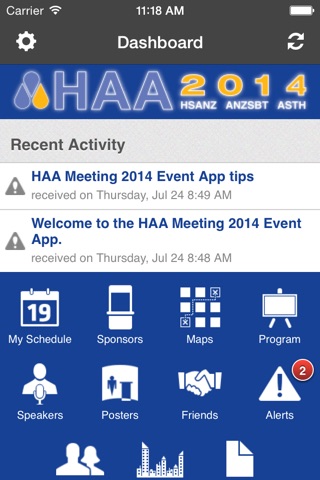 HAA Meeting 2014 screenshot 2