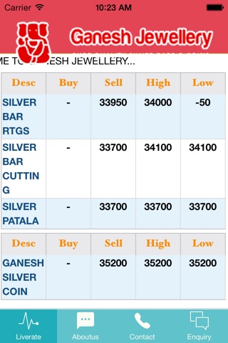 Ganesh Jewellery Bullion screenshot 2