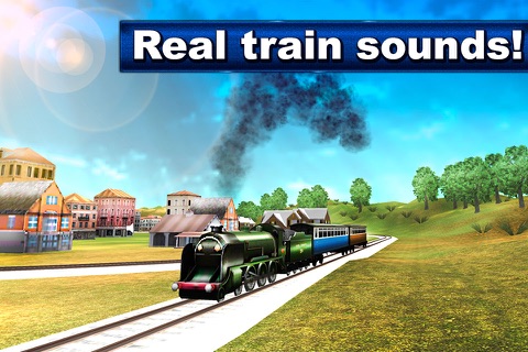 Train Driver Simulator 3D Free screenshot 4