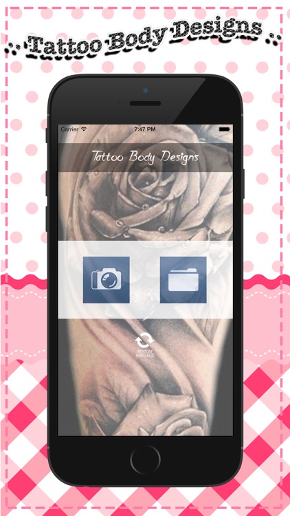 Tattoo Body Move Designs - custom gallery catalog for your