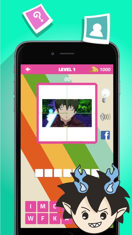 Quiz Word Blue Exorcist Edition - Best Manga Trivia Game Free