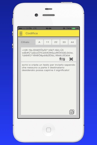 Cripto - Invia testo cifrato! screenshot 3