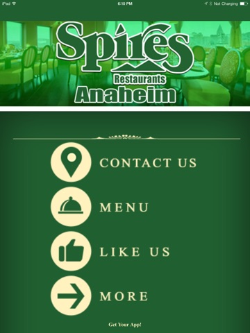 Anaheim Spires Restaurant HD screenshot 2