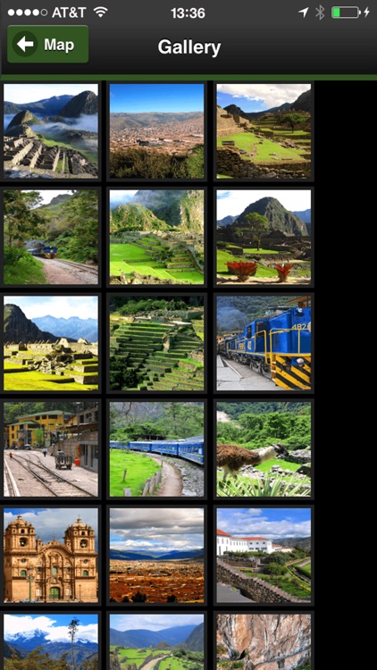 Machu Picchu trail map offline