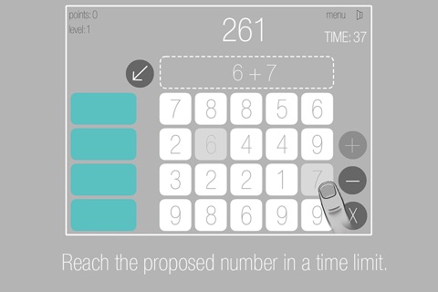 digit: a math game screenshot 2