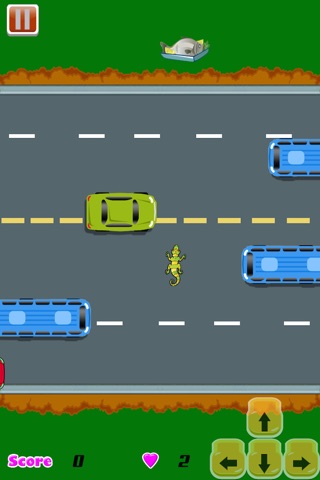 Reptile Run Dash - Speedy Avoid and Dodge Highway Sprint Free screenshot 3