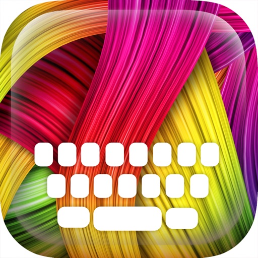 Custom Keyboard Abstract : Color & Wallpaper Themes in The Art Gallery Designs Style