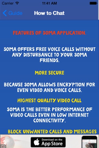 Guide for SOMA Messenger screenshot 3