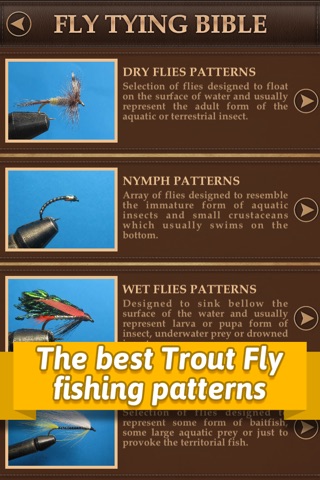 Fly Tying Bible Trout Flies - Step by Step Fishing Tutorials for Tying Pro Patterns screenshot 2