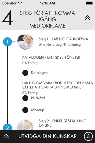 Oriflame Getting Started screenshot 2