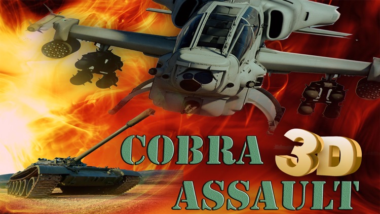 Cobra Assault Heli 3D - An Armoured Tank Crossfire Apocalypse Game