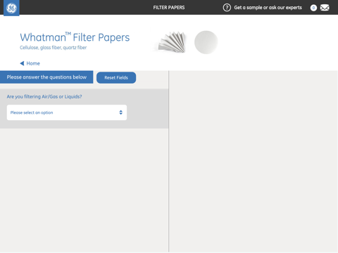 Whatman Filters screenshot 4
