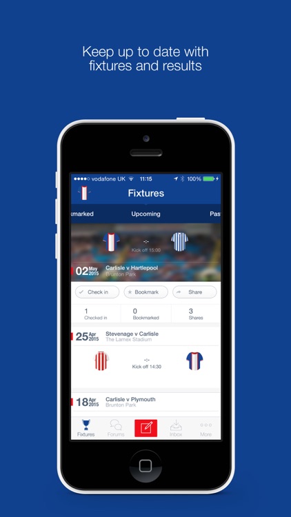 Fan App for Carlisle United FC