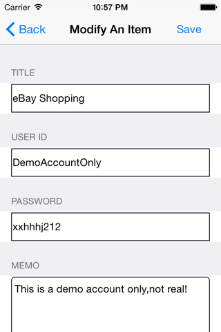 Password On Wrist & In Pocket - Light screenshot 4