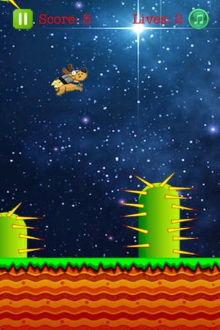 Crazy Space Dog Pro screenshot 2