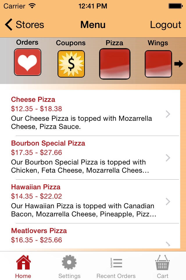 Vieux Carre Pizza screenshot 3