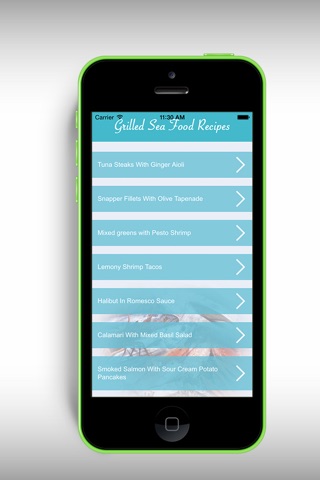 Grilled Sea Food Recipes screenshot 3