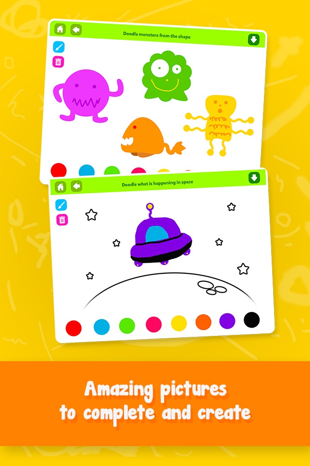 Doodle Fun ! Draw Play Color for Kids Boys & Girls screenshot 4